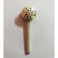 925Er Silber Hindu Religiöses Kanha Jis Laddu Gopals Jhunjhuna Baby Rassel 3, 5 Zoll 21 Gramm Schiff Frei von ArtisanCraftedJewelz