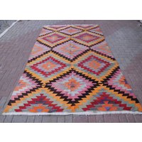 Großer Kelim Teppich Boho Teppich Diamant | 1, 5 X 3 M von ArtisanKilimRugs