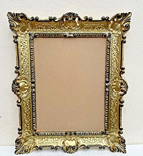 Artissimo BILDERRAHMEN Barock Gold Schwarz OHNE Glas 56x46cm Prunk Rahmen Antik Fotorahmen 30 x 40 cm Rahmen Gemälderahmen 3049 von artissimo