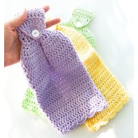 Gehäkeltes Hängendes Geschirrtuch - 1Er-Set Küchenhandtuch Aus Baumwolle von ArtistBeeBee