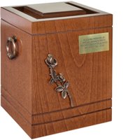 Handgefertigte Urne Aus Holz Für Die Aschebeerdigung Schatulle Erwachsene von ArtistCremationUrns
