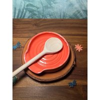 Keramik Kochlöffelablage/Handgemachte Pottery Spoon Rest | Artistpauline von ArtistPauline