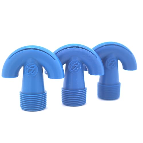 Artista Pools Roundaerator 120° Single Layer Slit Pool Belüfter - Weiß, Grau, Blau | Universal 3/4 Zoll Passform | Modell RPA005W (Blau) von Artista Pools