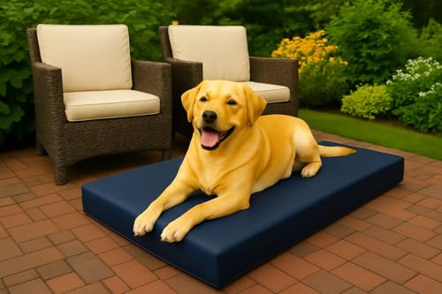 Artistic Fashionista Limited Wasserdichtes Haustierbett, Kissen, Haustierbett, Matratze, Hundebett, Käfigmatte, Haustiermatte, Hunde- und Katzenbettunterlage für Käfig, für drinnen und draußen, Garten von Artistic Fashionista Limited