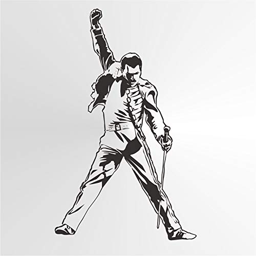 Freddie Mercury Wiederverwendbare Schablone A3 A4 A5 & größere Größen Queen We Will Rock You Singer/Freddie (wiederverwendbares Mylar, A5 Größe – 148 x 210 mm, 14,7 x 21,1 cm) von Artistic Sponge