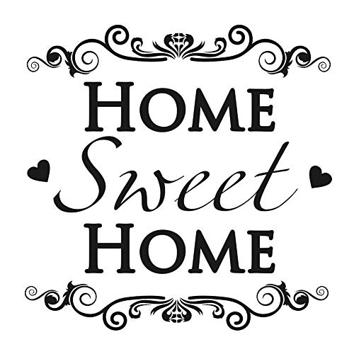 Home Sweet Home wiederverwendbare Schablone, A3, A4, A5 und größere Größen, moderner Stil/N13 (wiederverwendbare PVC-Schablone, A5-Größe – 148 x 210 mm, 14,7 x 21,1 cm) Home Sweet Home wiederverwendbare Schablone, A3, A4, A5 und größere Größen, moderner Stil/N13 (wiederverwendbare PVC-Schablone, A5-Größe – 148 x 210 mm, 14,7 x 21,1 cm) von Artistic Sponge