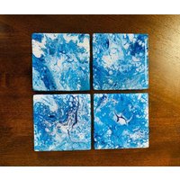 Acryl Pour Coaters Set Von 4 Acryl Pour Coaters Set Von 4 von ArtistixeStudio
