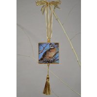 Bobwhite Quail Ornament Oder Magnet/Vogel Quail Mini Canvas Bobwhite Quail Ornament Oder Magnet/Vogel Quail Mini Canvas von ArtistsHoliday