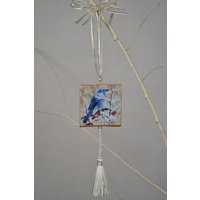 Mountain Bluebird Ornament Oder Magnet/Vogel Bluebird Mini Canvas Mountain Bluebird Ornament Oder Magnet/Vogel Bluebird Mini Canvas von ArtistsHoliday