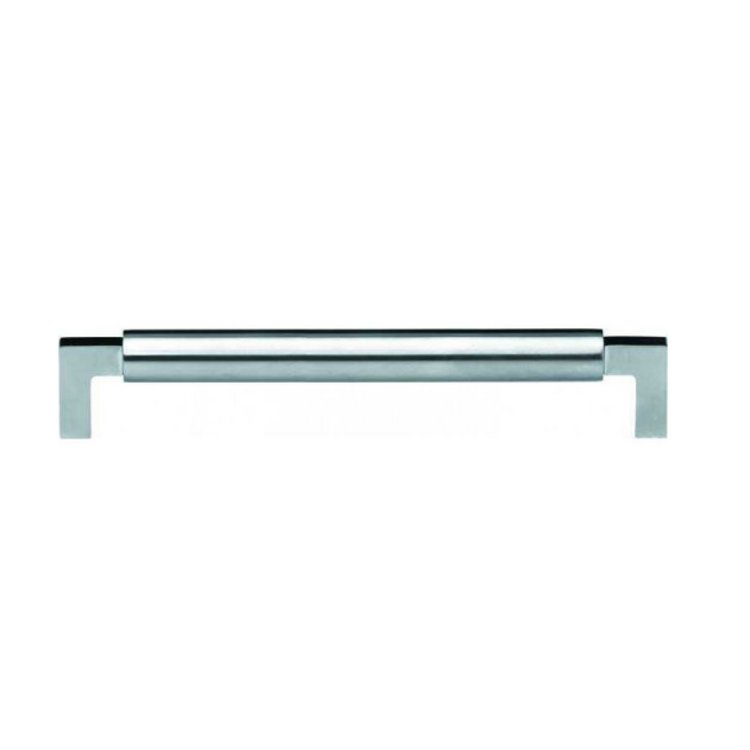Bauhaus Möbelgriff verchromt 160mm von Artitec Wallebroek
