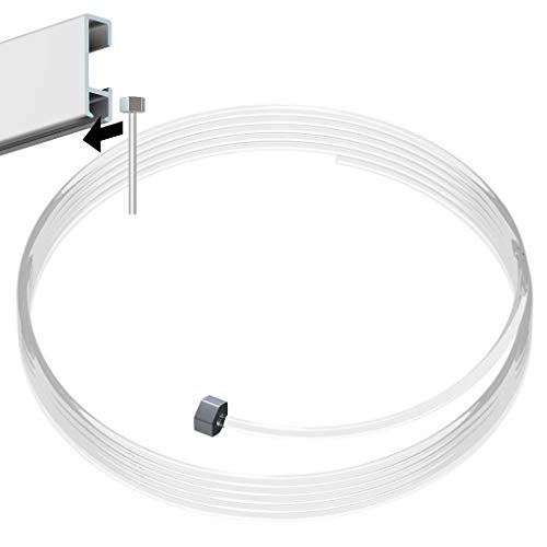 Arti Teq - Perlonseil Slider 150 cm - transparent - 10 Stück Arti Teq - Perlonseil Slider 150 cm - transparent - 10 Stück von Artiteq