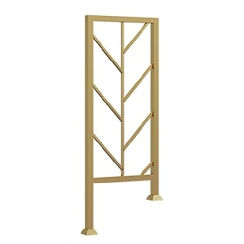 Artiz U-förmiger Treppenhandlauf, Mehrzweck-Handlauf, Dekoratives Geländer Sicherheits- Und Rutschfester Treppenhandlauf Für Innentreppen, Veranda, Dachboden, Flur, Stützstange(Gold-Stairs,16PCS) von Artiz