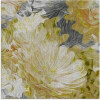 Artland Glasbild "Chrysanthemen in der Sonne II", Blumen, (1 St.) von Artland