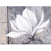 Artland Glasbild "Klassische Magnolie", Blumen, (1 St.) von Artland