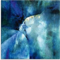 Artland Glasbild "Komposition in blau", Gegenstandslos, (1 St.) von Artland