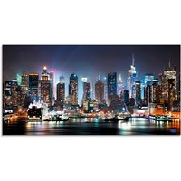 Artland Glasbild "New York City Times Square", Amerika, (1 St.) von Artland