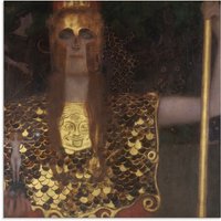 Artland Glasbild "Pallas Athene. 1898", klassische Fantasie, (1 St.) von Artland