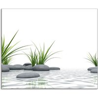 Artland Küchenrückwand "3 D Steine" Alu Spritzschutz mit Klebeband, einfache Montage von Artland