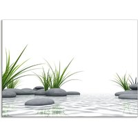 Artland Küchenrückwand "3 D Steine" Alu Spritzschutz mit Klebeband, einfache Montage von Artland