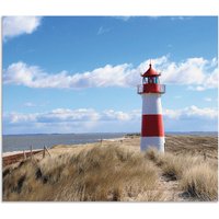 Artland Küchenrückwand "Leuchtturm Sylt", (1 tlg.), Alu Spritzschutz mit Klebeband, einfache Montage von Artland