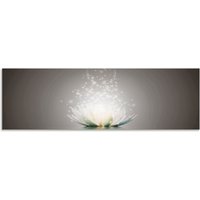 Artland Küchenrückwand "Magie der Lotus-Blume", (1 tlg.), Alu Spritzschutz mit Klebeband, einfache Montage von Artland
