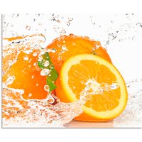 Artland Küchenrückwand "Orange mit Spritzwasser", (1 tlg.) von Artland