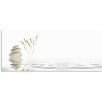 Artland Küchenrückwand "Zen Friede", (1 tlg.), Alu Spritzschutz mit Klebeband, einfache Montage von Artland