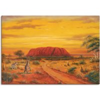 Artland Leinwandbild "Australisches Tal" Australien 1 Stk. tlg. auf Keilrahmen gespannt Artland Leinwandbild "Australisches Tal" Australien 1 Stk. tlg. auf Keilrahmen gespannt von Artland