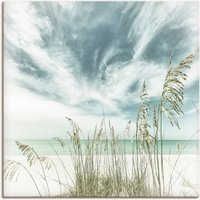 Artland Wandbild "Allein am Strand", Strandbilder, (1 St.) von Artland