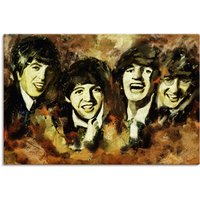 Artland Wandbild "Beatles", Bilder von berühmten Musikern, (1 St.) von Artland