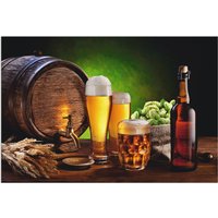 Artland Wandbild "Bier Stillleben", Getränke, (1 St.) von Artland