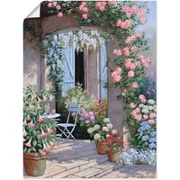 Artland Wandbild "Blumenangebot" Garten 1 Stk. tlg. als Leinwandbild, Poster, Wandaufkleber in verschied. Größen von Artland