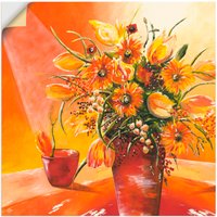 Artland Wandbild "Blumenstrauß in Vase I", Blumen, (1 St.) von Artland