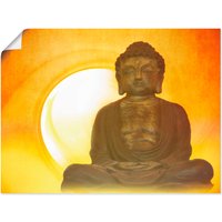 Artland Wandbild "Buddha 2", Religion, (1 St.) von Artland