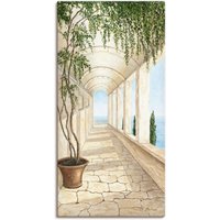 Artland Wandbild "Capri", Gebäude, (1 St.), als Alubild, Outdoorbild, Leinwandbild, Poster, Wandaufkleber von Artland