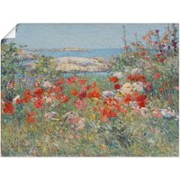 Artland Wandbild "Celia Thaxters Garten 1890.", Blumenwiese, (1 St.) von Artland