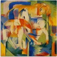 Artland Leinwandbild "Elefant, Pferd, Rind. 1914.", Haustiere, (1 St.), auf Keilrahmen gespannt Artland Leinwandbild "Elefant, Pferd, Rind. 1914.", Haustiere, (1 St.), auf Keilrahmen gespannt von Artland