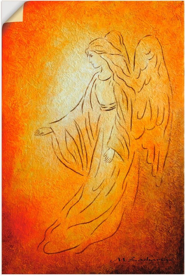 Artland Wandbild Engel der Heilung - Engelkunst, Religion (1 St), als Alubild, Outdoorbild, Leinwandbild, Poster, Wandaufkleber von Artland