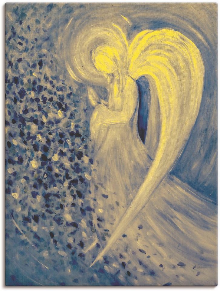 Artland Wandbild Engel der Nacht, Religion (1 St), als Leinwandbild, Poster, Wandaufkleber in verschied. Größen von Artland