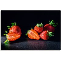 Artland Wandbild "Erdbeeren, süß und fruchtig", Obst Bilder, (1 St.) von Artland