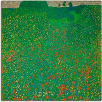 Artland Wandbild "Feld mit Mohn", Blumen, (1 St.) von Artland