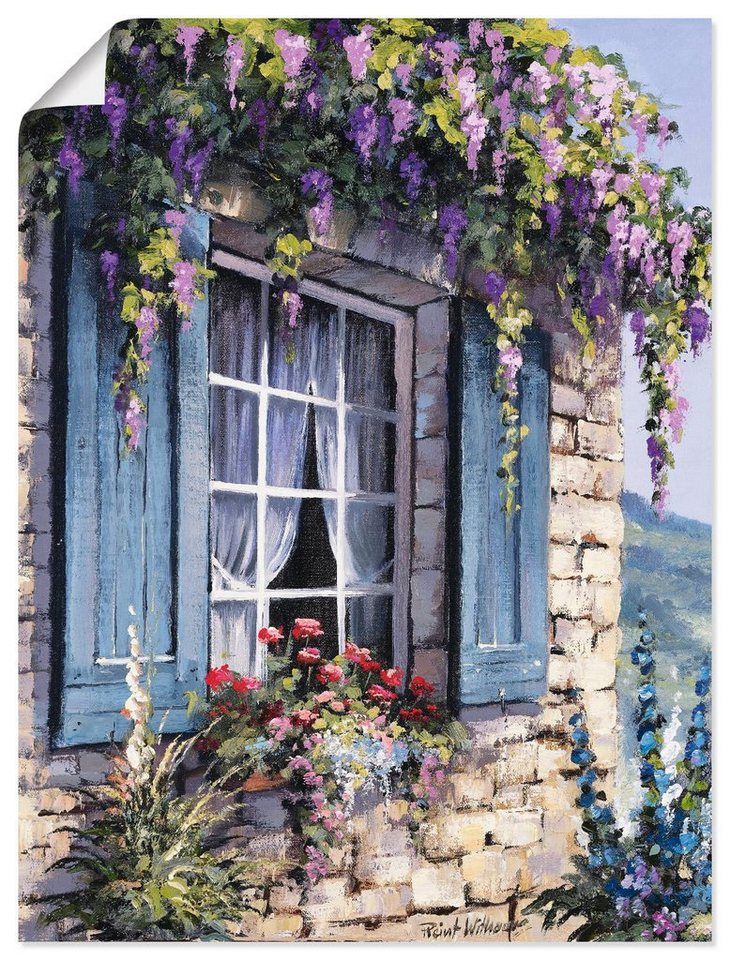 Artland Wandbild Fenster I, Fenster & Türen (1 St), als Leinwandbild, Poster, Wandaufkleber in verschied. Größen von Artland