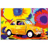 Artland Wandbild "Fiat 500", Auto, (1 St.) von Artland