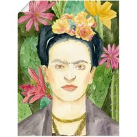Artland Wandbild "Frida Kahlo I", Bilder von Frauen, (1 St.) von Artland
