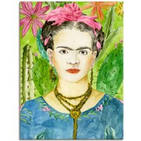 Artland Wandbild "Frida Kahlo II", Bilder von Frauen, (1 St.) von Artland