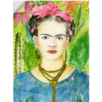 Artland Wandbild "Frida Kahlo II", Bilder von Frauen, (1 St.) von Artland