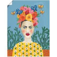 Artland Wandbild "Frida-Kopfschmuck I", Bilder von Frauen, (1 St.) von Artland
