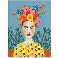 Artland Wandbild "Frida-Kopfschmuck I", Bilder von Frauen, (1 St.) von Artland