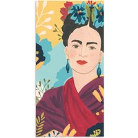 Artland Alu-Dibond-Druck "Fridas Garten Collektion B", Bilder von Frauen, (1 St.) von Artland