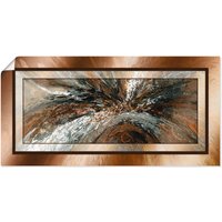 Artland Wandbild "Gold Abstrakt 1", Gegenstandslos, (1 St.), als Alubild, Outdoorbild, Leinwandbild, Poster in verschied. Größen von Artland